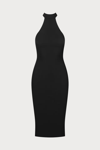 Maison Close Nuit Infinie Halterneck Midi Dress
