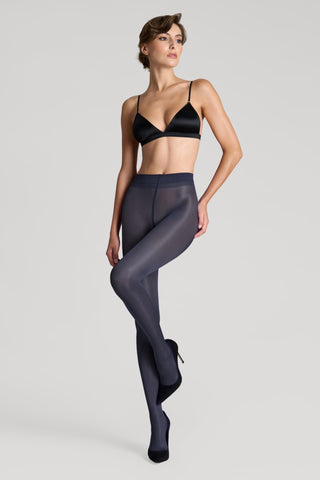 Maison Close Obsession Grey Tights 40 Denier