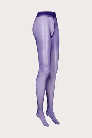 Maison Close Obsession Purple Tights 40 Denier