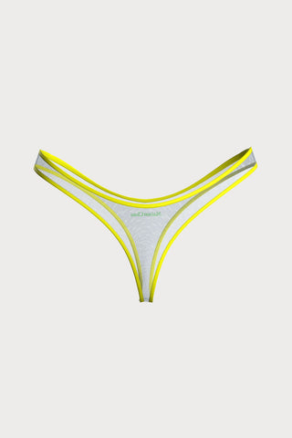 Panorama Blue High Hips Thong