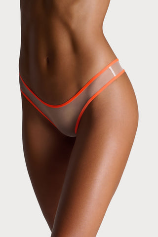 Panorama Pink High Hips Thong