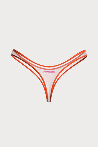 Panorama Pink High Hips Thong