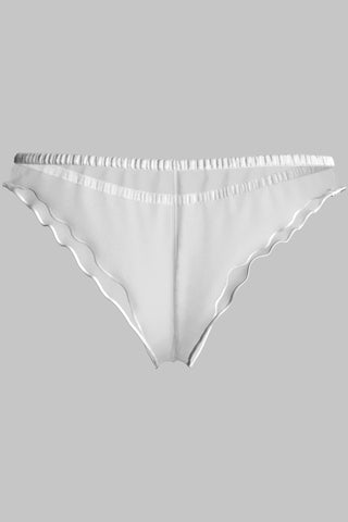 Maison Close Panorama White French Knicker - Naughty Knickers