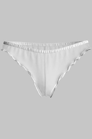 Maison Close Panorama White French Knicker - Naughty Knickers