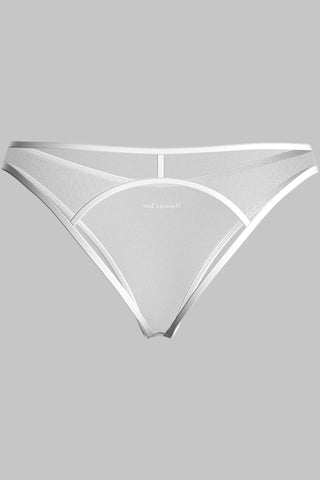 Maison Close Panorama White Open Brief - Naughty Knickers