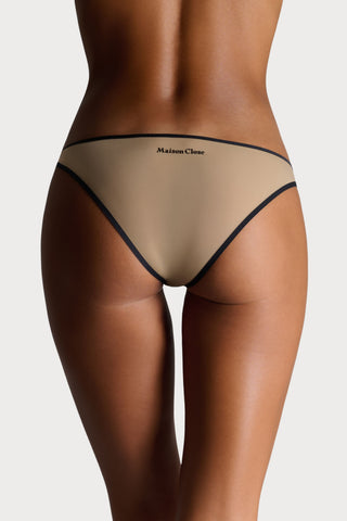 La Parisienne Dark Beige Brief