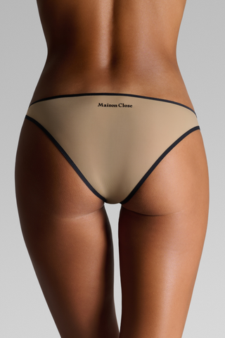 La Parisienne Dark Beige Brief