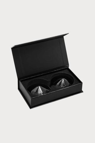 Maison Close Les Fétiches Patent Leather Pasties Black - Naughty Knickers