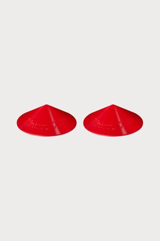 Maison Close Les Fétiches Patent Leather Pasties Red - Naughty Knickers