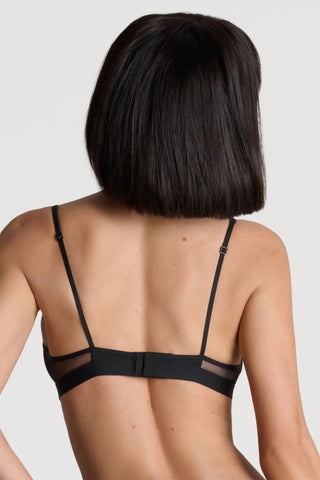 Maison Close Pure Tentation Sheer Black Wireless Bralette