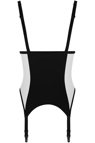 Maison Close Pure Tentation Cupless Bodice in Black - Naughty Knickers