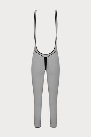 Pure Tentation Openable Jumpsuit in Black