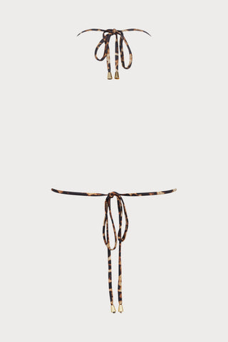 Safari Triangle Bikini Top