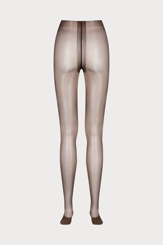 Maison Close Satin Tights Brown 10 Denier