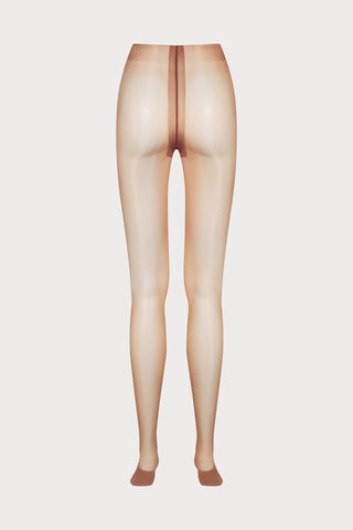 Maison Close Satin Tights Caramel 10 Denier