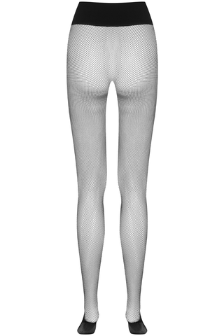 Seamless Fishnet Tights Black