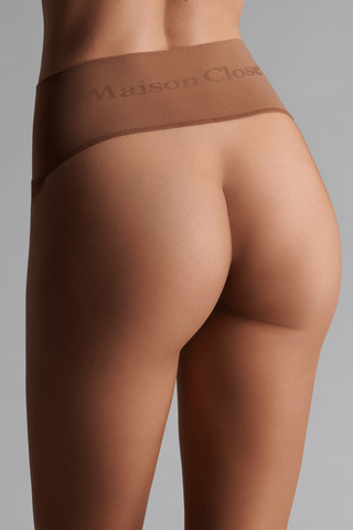 Maison Close Signature Seamless Tights 20 Denier Sun Nude