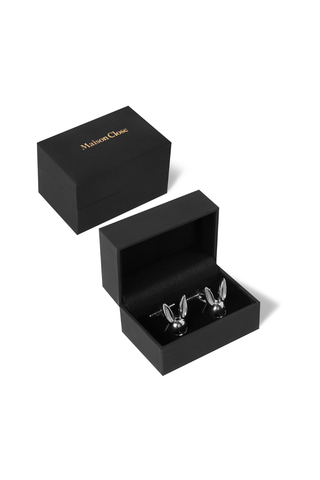 Silver Bunny Cufflinks