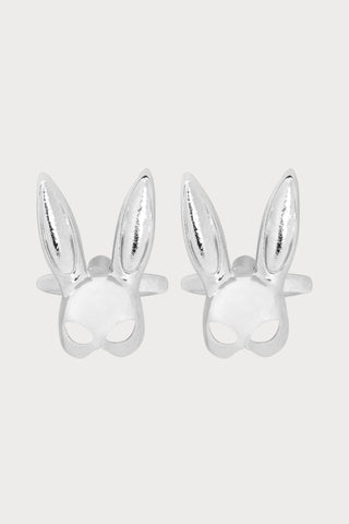 Maison Close Silver Bunny Cufflinks - Naughty Knickers