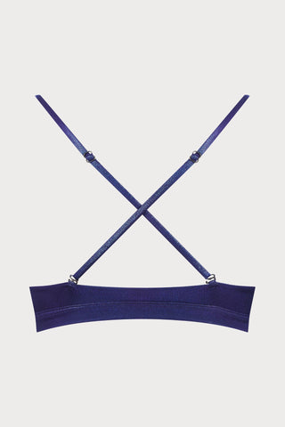 Maison Close Splash Blue Bandeau Bikini Top - Naughty Knickers