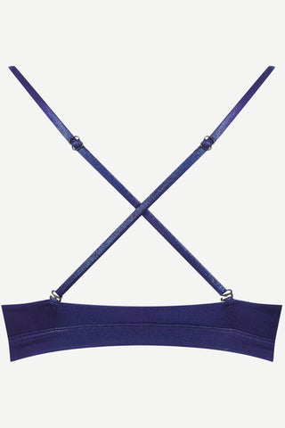 Maison Close Splash Blue Bikini Top - Naughty Knickers