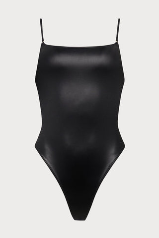 Maison Close Splash Black Thong Swimsuit - Naughty Knickers
