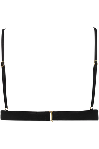 Maison Close Splash Black Triangle Bikini Top - Sexy Bikini Bra