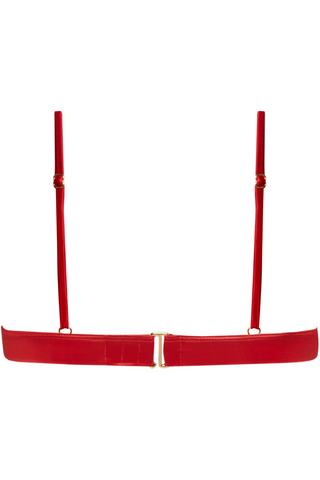 Maison Close Splash Red Triangle Bikini Top - Sexy Bikini Bra