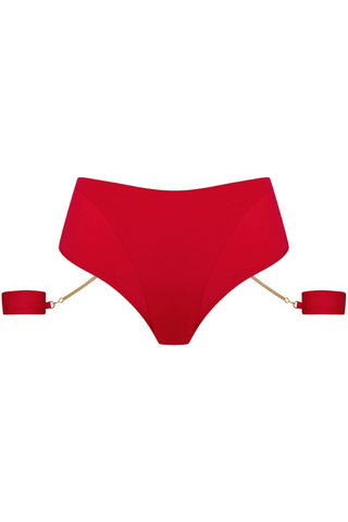 Maison Close Tapage Nocturne High Waist Thong With Cuffs