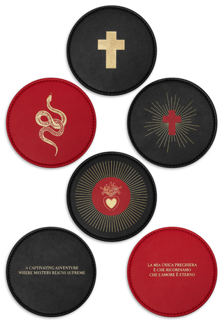 Maison Close Vino Veritas Coasters (Set of 6) Curiosités Désirables©