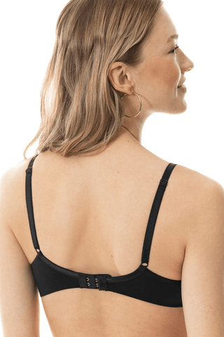 Mey Delightful Underwired Hi Apex Bra Black