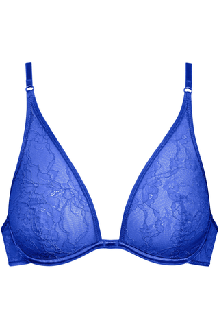 Mey Fabulous Underwired Triangle Bra Electric Blue