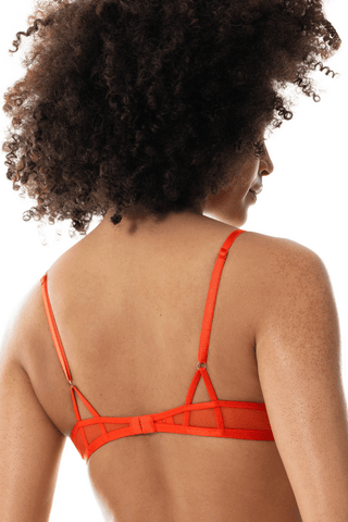 Mey Mysterious Underwired Triangle Bra Carnelian Orange