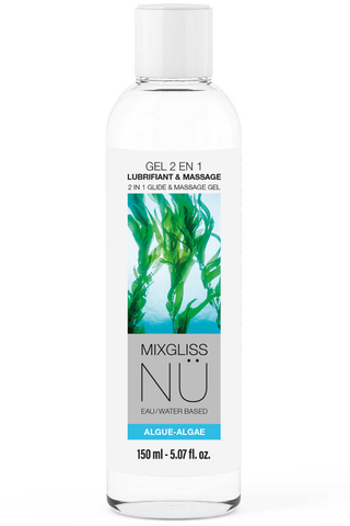 Mixgliss NU Algae 2-in-1 Lubricant & Massage Gel 150ml