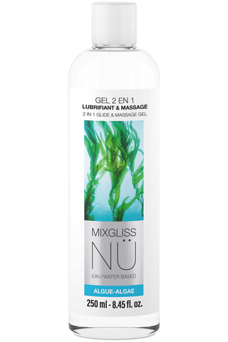 Mixgliss NU Algae 2-in-1 Lubricant & Massage Gel 250ml