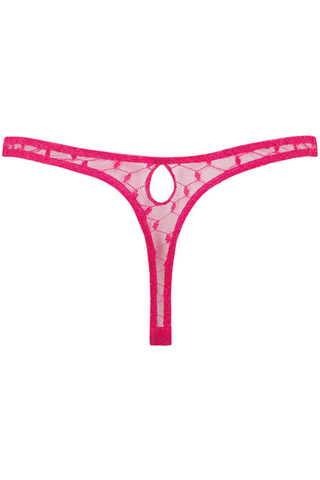 Muse by Coco de Mer Celine Thong Pink