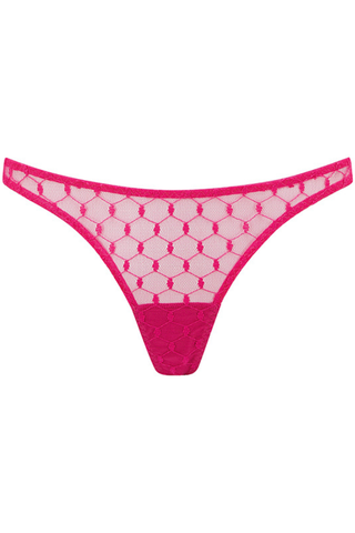Muse by Coco de Mer Celine Thong Pink