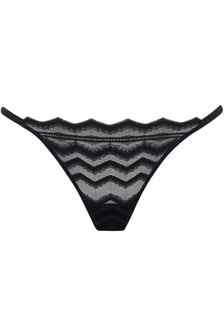 Muse by Coco de Mer Margot G String Black