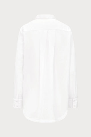 Nudea Organic Cotton PJ Shirt White