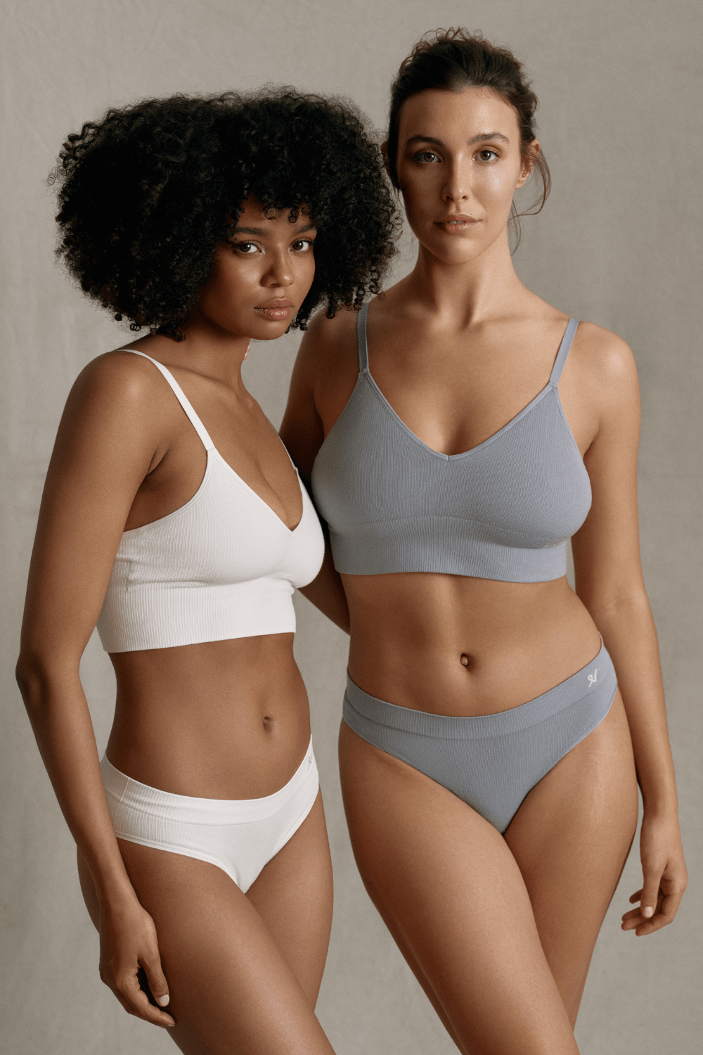 Nudea Tencel™ Seamless Bralette Storm Grey – Naughty Knickers