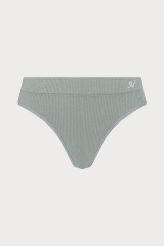 Nudea Tencel™ Seamless High Leg Brief Storm Grey