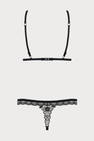 Obsessive 865 Black Bra & Thong