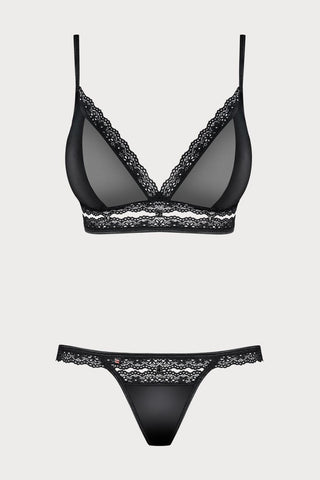 Obsessive 868 Black Bra & Thong