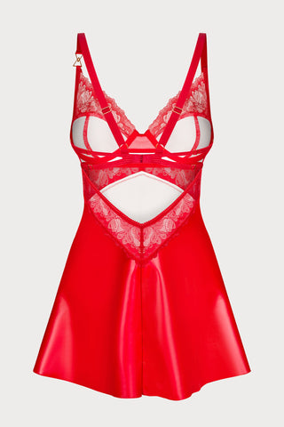 Aliosa Red Chemise & Thong