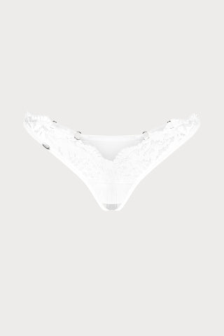 Obsessive Arrowel White Crotchless Thong