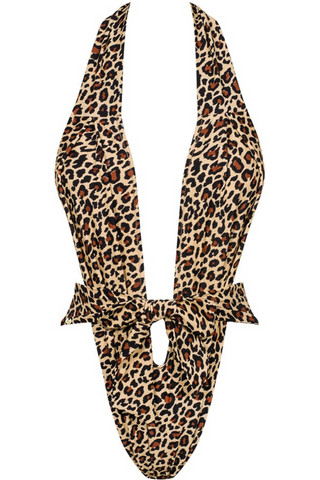 Obsessive Cancunella Leopard Print Swimsuit - Sexy One-Piece Swimsuit