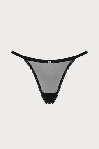 Celia Noir Mini Thong