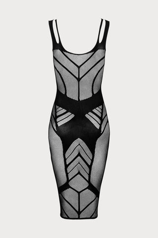 Obsessive D609 Knit Dress Black