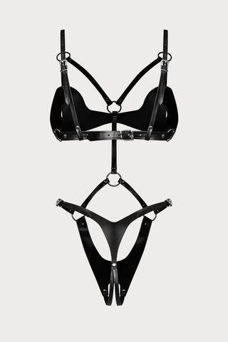 Dame Controle Crotchless Bodysuit