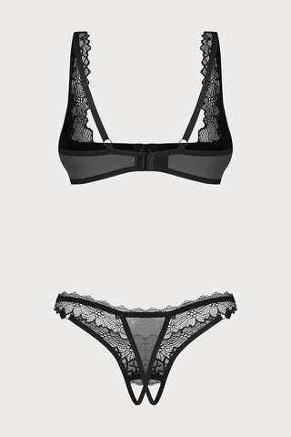 Obsessive Deina More Open Bra & Thong Set